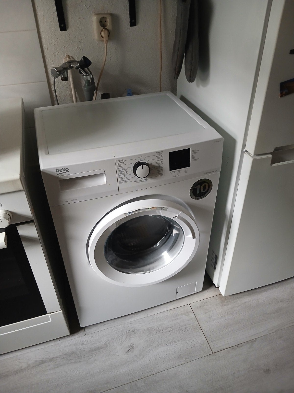 beko wasmachine, Minder dan 85 cm, Ophalen of Verzenden, Zo goed als nieuw, 1200 tot 1600 toeren