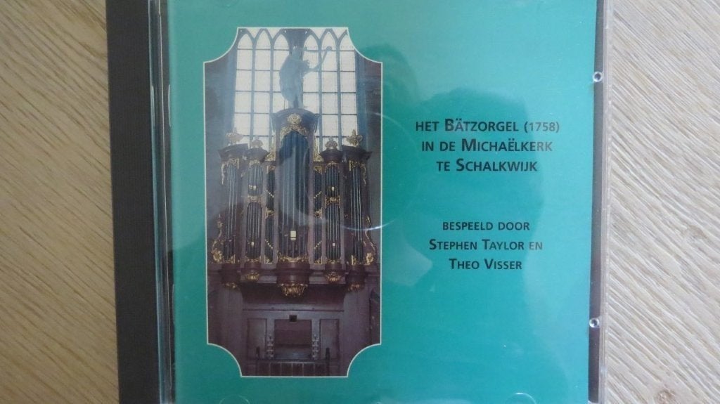 Cd Batz orgel Schalkwijk: Stephen Taylor en Theo Visser, Ophalen of Verzenden, Classicisme, Zo goed als nieuw, Kamermuziek
