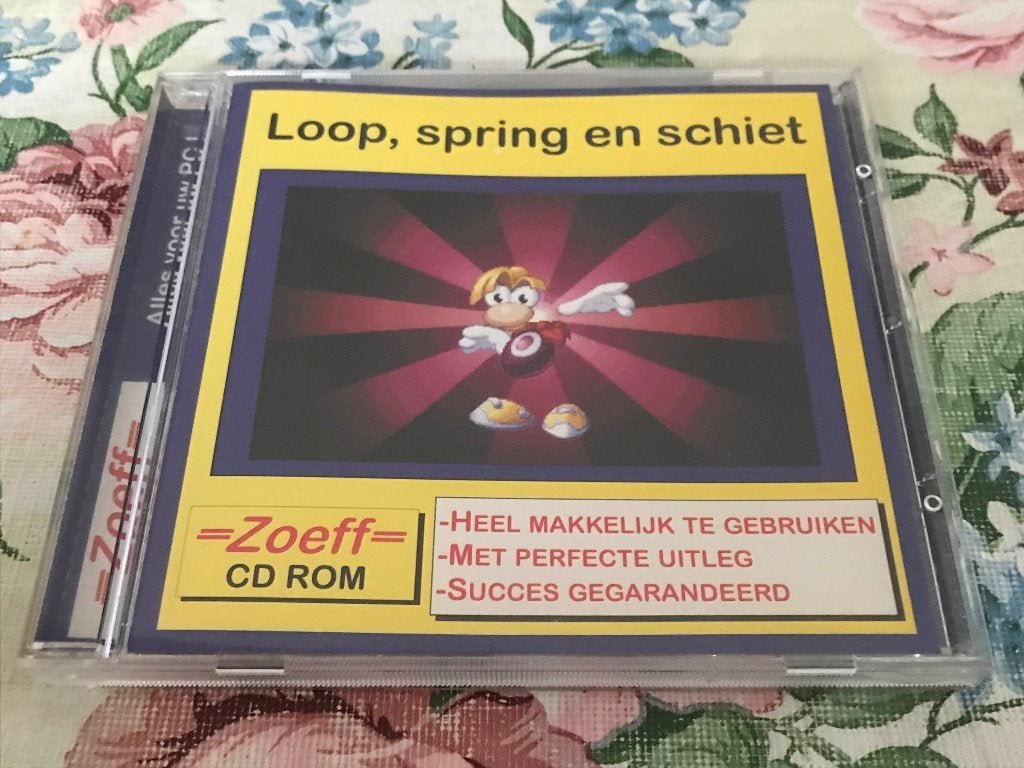 Zoeff CD ROM 7: Platformspellen (Rayman, Jazz Jackrabbit), Gebruikt, 1 speler, Ophalen of Verzenden, Platform