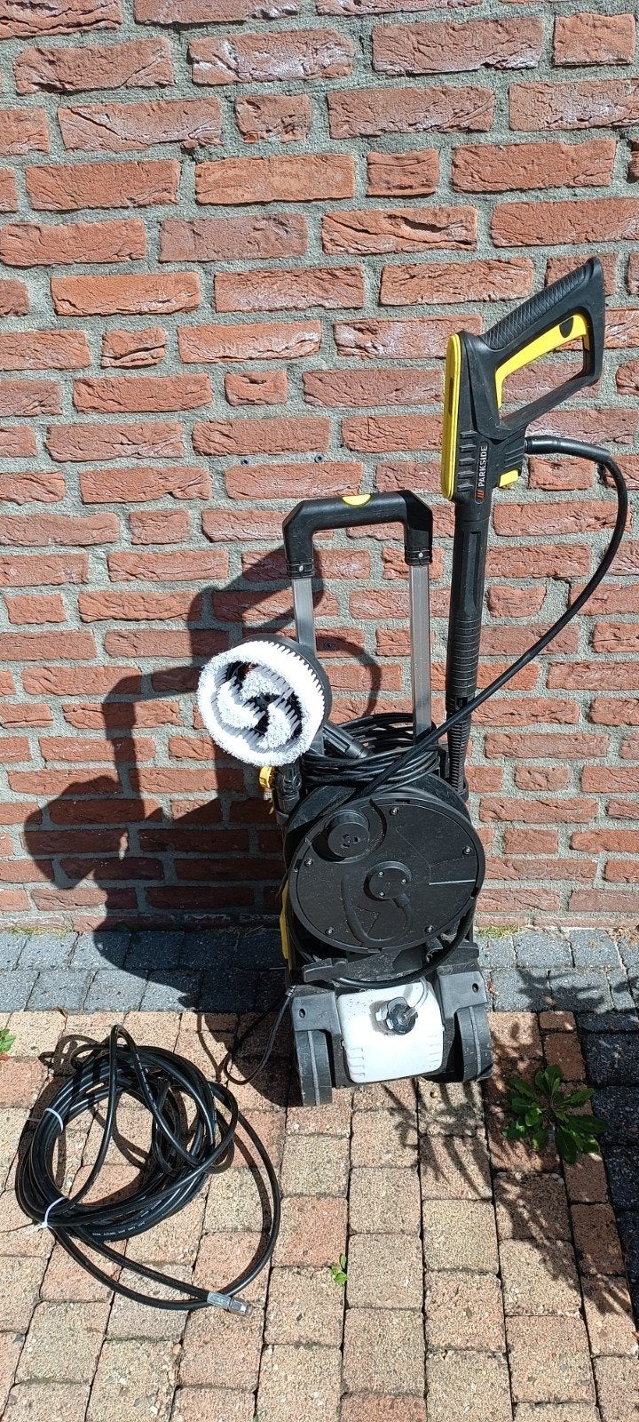 PARKSIDE Hogedrukreiniger met hulpstukken en rioolslang, Ophalen of Verzenden, Gebruikt, Elektrisch, Parkside