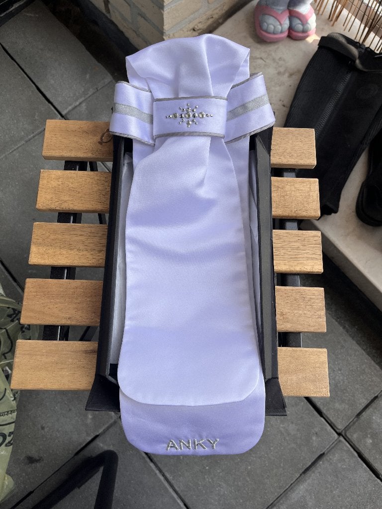 Paardrij Plastron - Anky - Maat M, Dieren en Toebehoren, Paardrijkleding, Ophalen, Dressuur, Zo goed als nieuw, M