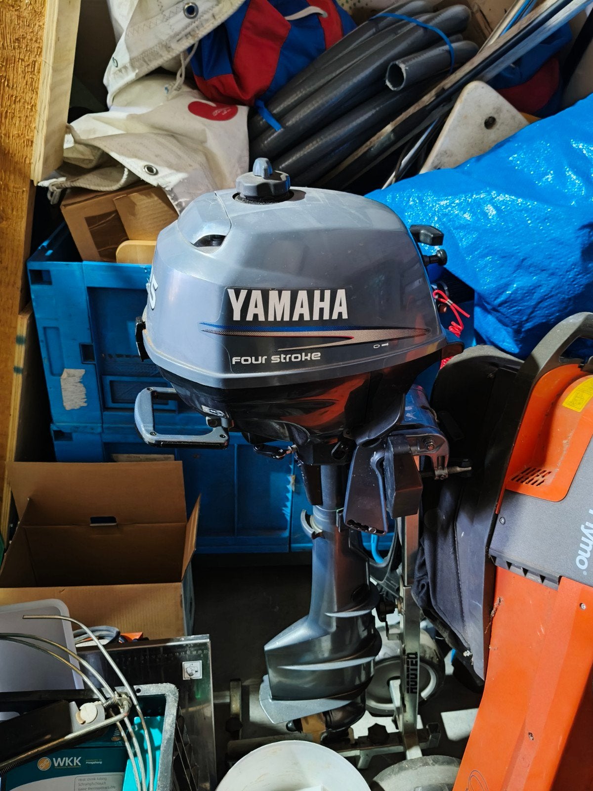 Diverse buitenboordmotoren: Yamaha en Tomos, Ophalen, Gebruikt, Minder dan 5 pk, Buitenboordmotor