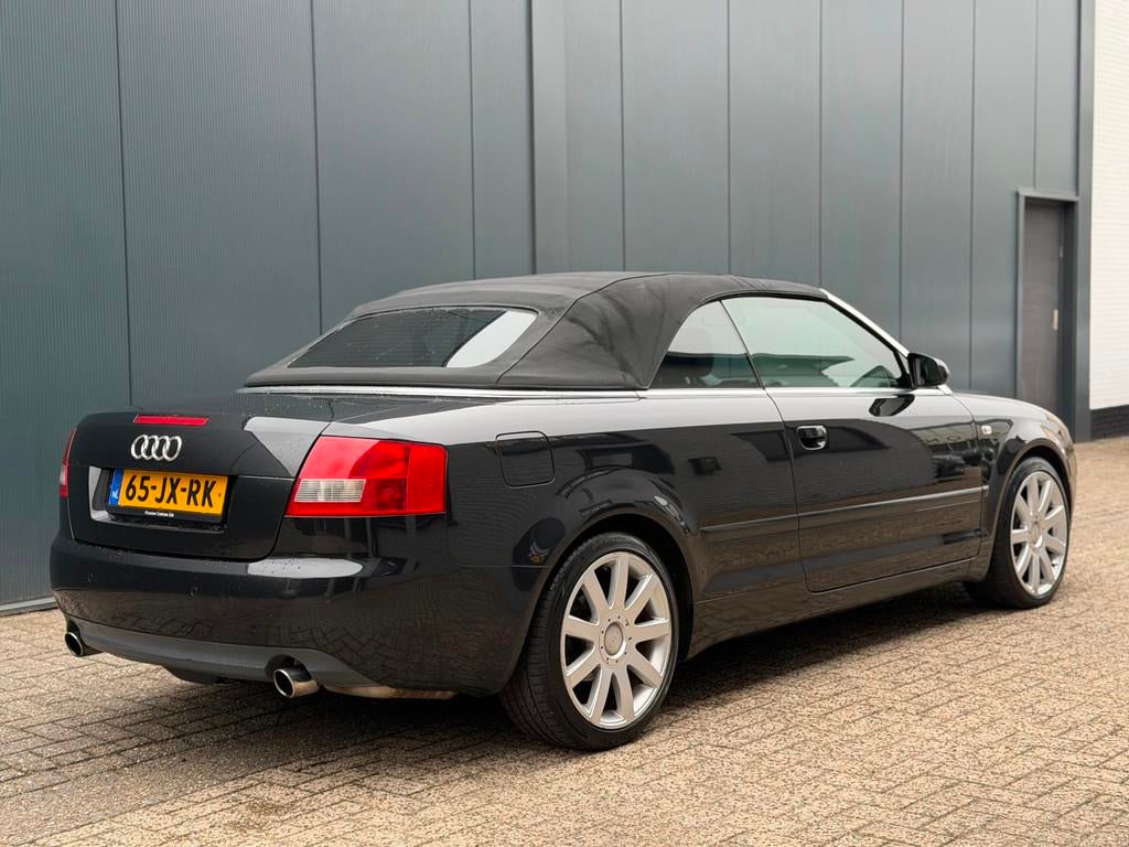 Audi A4 Cabriolet 2.4 V6 Exclusive Automaat Airco APK Inruil, Auto's, Audi, Gebruikt, Cabriolet, 4 stoelen, A4