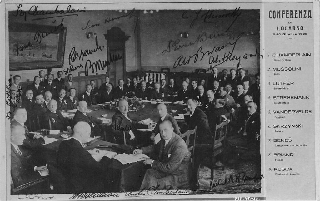 702-451-027 Conferenza Di Locarno 5-16 Ottobre 1925, Verzenden, Voor 1920, Overig Europa