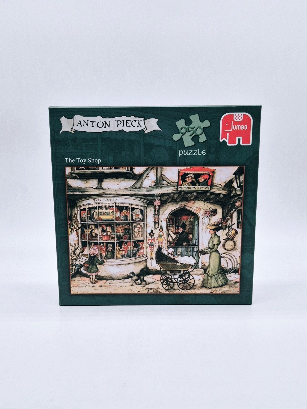 Jumbo Anton Pieck Legpuzzel "The Toy Shop" 950 stukjes, Ophalen of Verzenden, 500 t/m 1500 stukjes, Zo goed als nieuw