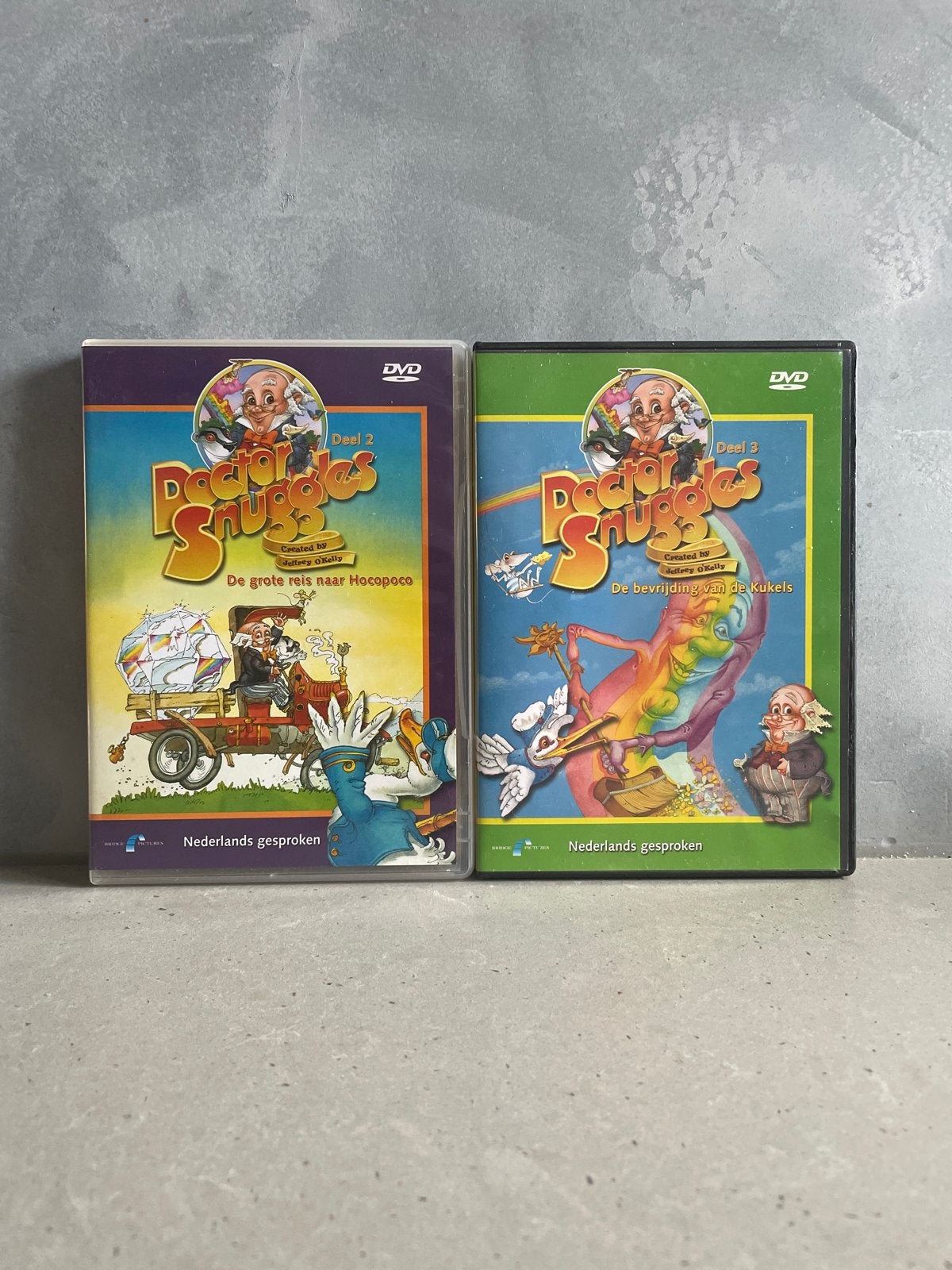 Doctor Snuggles DVD's - Deel 2 & Deel 3, Ophalen of Verzenden, Zo goed als nieuw