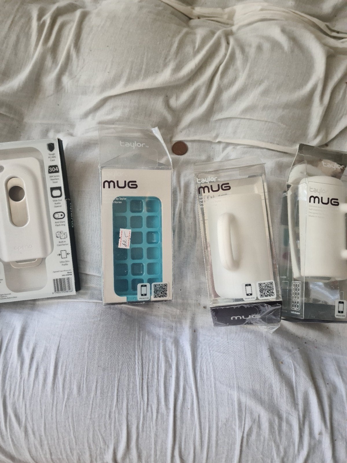 NIEUW!!! 4x I-Phonehouders voor 4S., Telecommunicatie, Kunststof, IPhone 4S, Nieuw, Ophalen of Verzenden