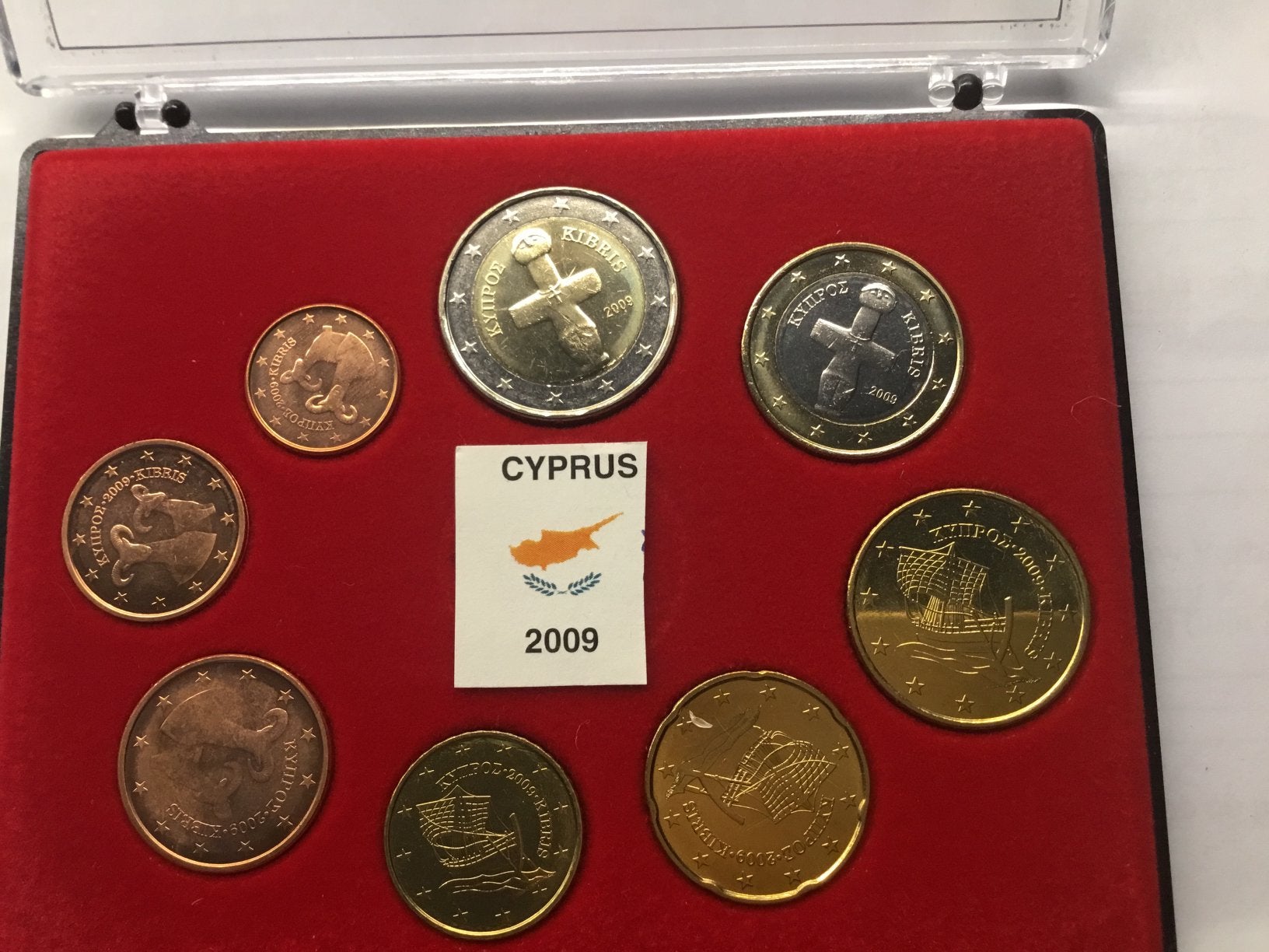 DIVERSE UNC SETJES CYPRUS ., Ophalen of Verzenden, Cyprus, Overige waardes