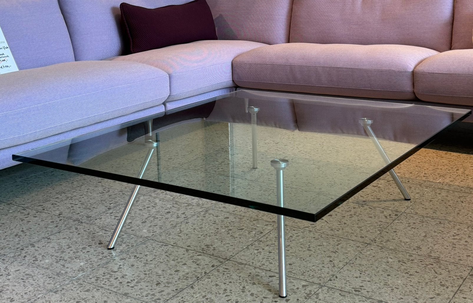 Beek salontafel Maupertuus, Ophalen, 100 tot 150 cm, 50 tot 100 cm, Zo goed als nieuw