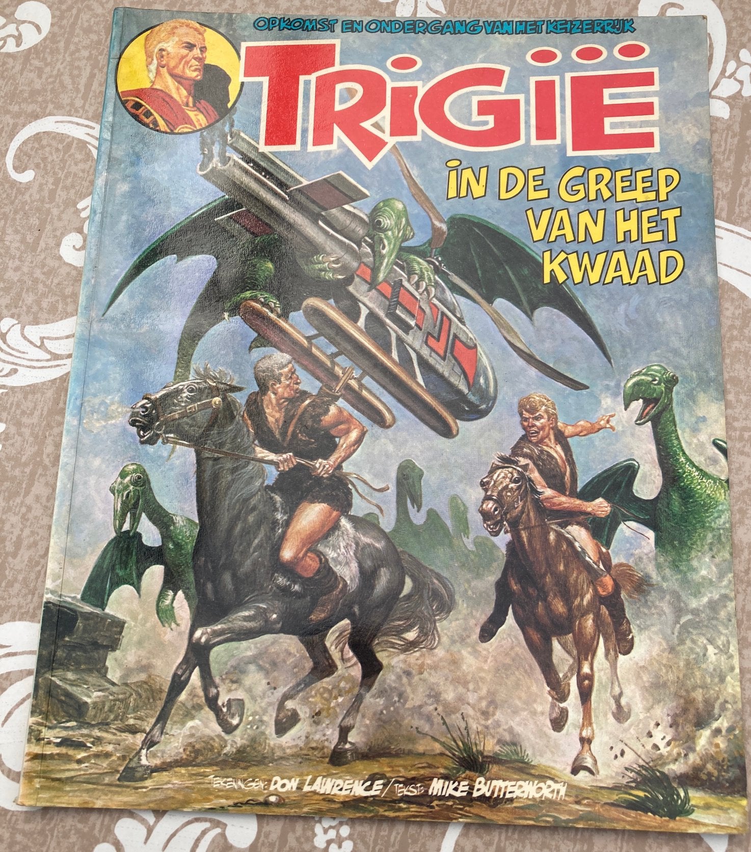 Trigie: In de greep van het kwaad - Stripboek, Eén stripboek, Ophalen of Verzenden, Gelezen