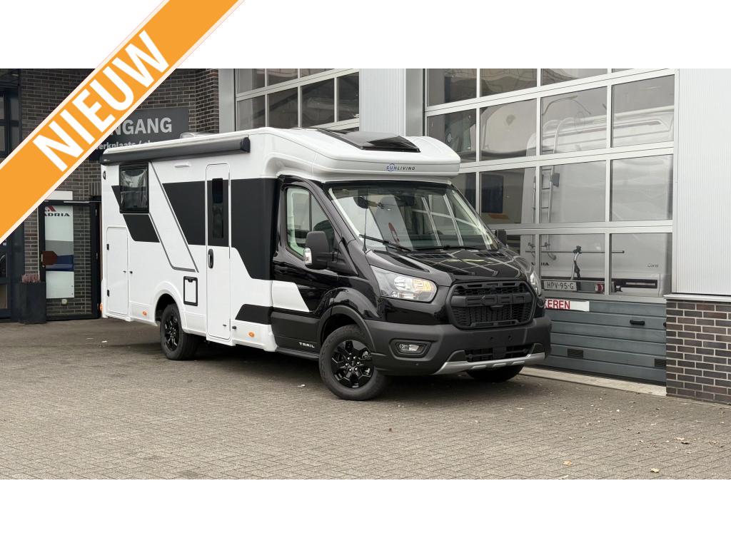 Sun Living C 70 DL C Trail uitvoering, Caravans en Kamperen, Campers, Automaat, Ford, Tot en met 2, Diesel