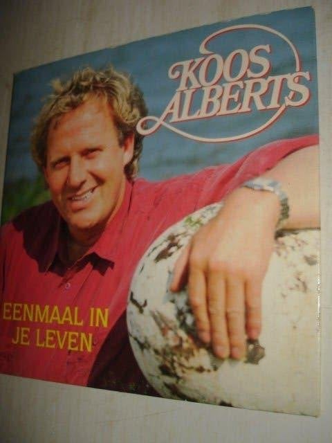Koos Alberts- Eenmaal in je leven-, Verzenden, Zo goed als nieuw, Nederlandstalig