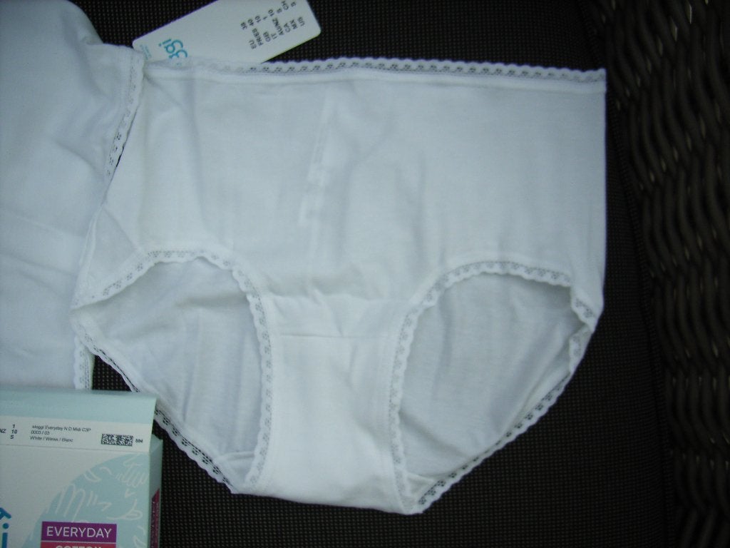 6x nieuwe dames SLOGGI midi slips wit, katoen/elastan, mt.40, Sloggi, Ophalen of Verzenden, Wit, Slip