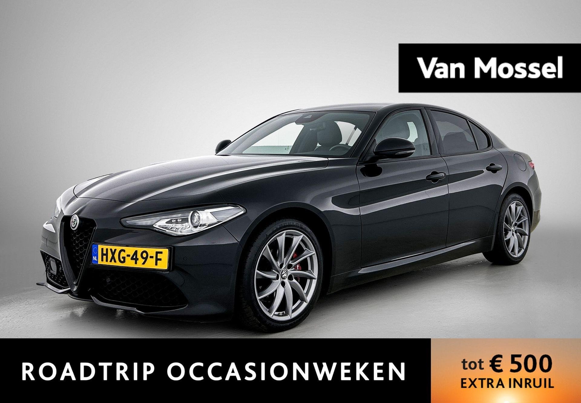 Alfa Romeo Giulia 2.0T Sprint | AUTOMAAT | ACHTERUITRIJCAMER, Auto's, Alfa Romeo, Achterwielaandrijving, Euro 6, Leder en Stof
