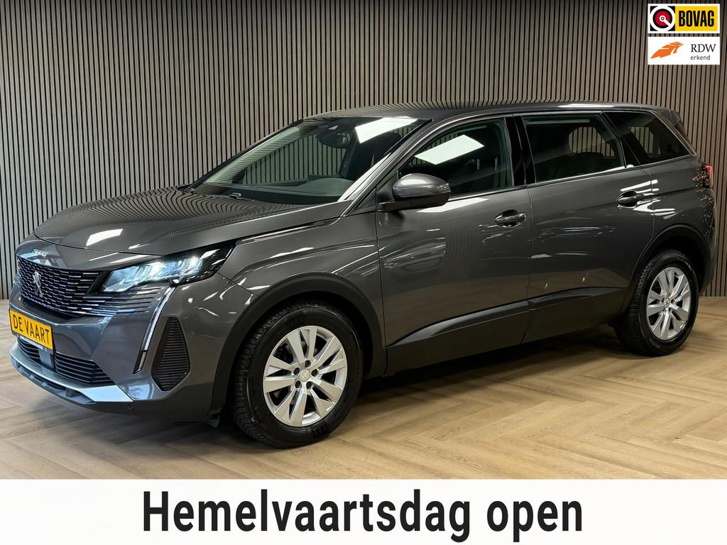 Peugeot 5008 1.2 PureTech 7 Pers AUT NAVIGATIE CAMERA APPLE, Auto's, Peugeot, Stof, Gebruikt, Met garantie (alle), 1505 kg