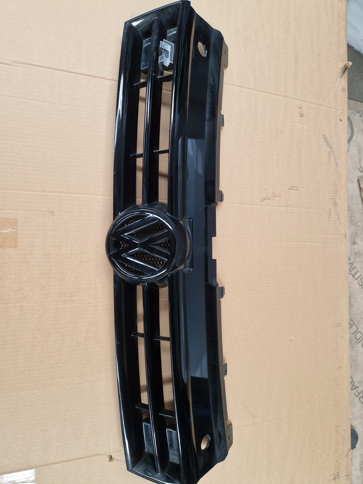 Volkswagen Polo 6R Grille R-Line Zwart Glans, Nieuw, Ophalen of Verzenden, Bumper, Volkswagen