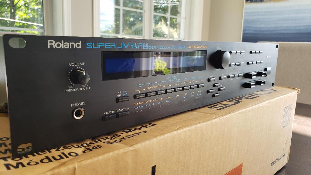 Roland JV1080 + 3 Expansions + Memory Card (evt ruilen), Muziek en Instrumenten, Synthesizers, Ophalen of Verzenden, Zo goed als nieuw