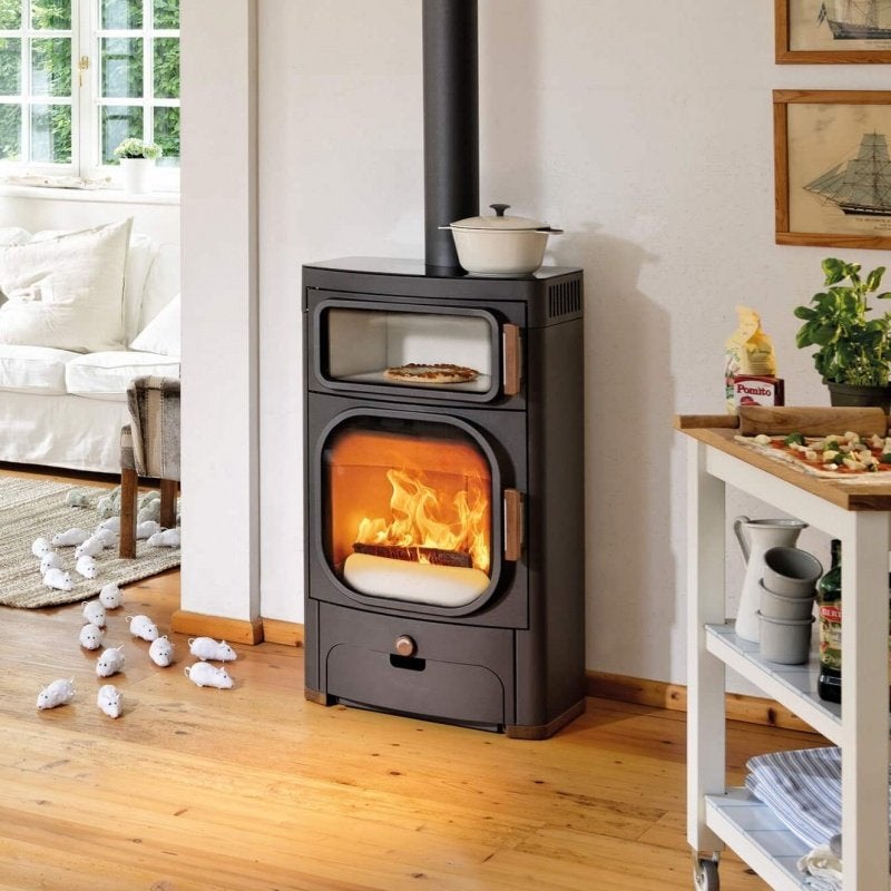 Houtkachel Austroflamm Heidi Back, Meerkleurig, Overige materialen, Overige stijlen, Nieuw