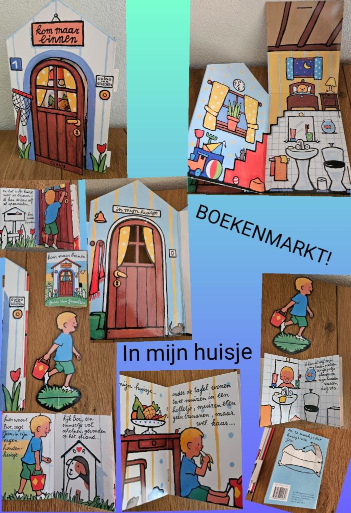 KOM MAAR BINNEN in mijn huisje prentenboek gaaf nieuw pop-up, Uitklapboek, Jongen of Meisje, Ophalen of Verzenden, Zo goed als nieuw