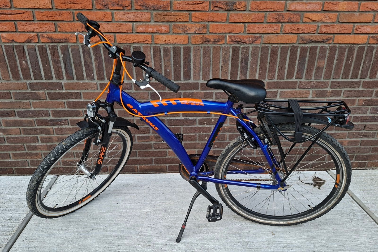 Batavus Snake jongensfiets 26 inch, 48cm, 3 versnellingen, Versnellingen, Zo goed als nieuw, Batavus Snake, Ophalen