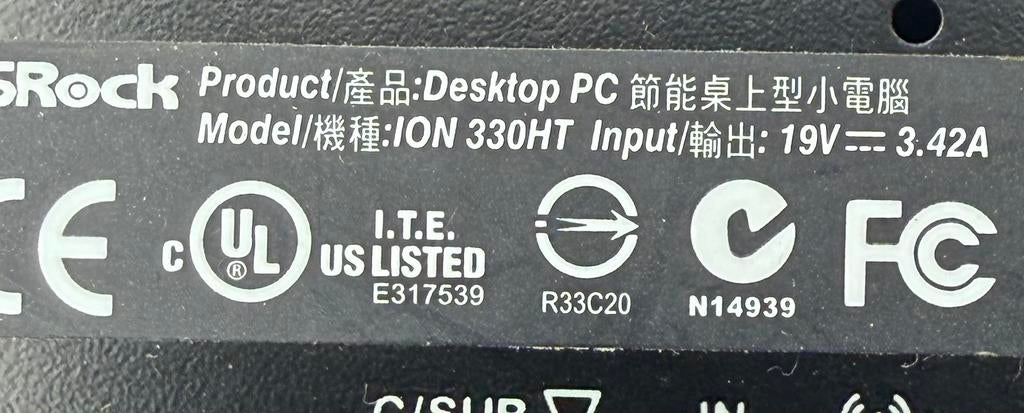 ASRock ION 330HT mini-pc met OPNsense firewall, Computers en Software, Servers, Ophalen of Verzenden, Zo goed als nieuw, 2 tot 3 Ghz