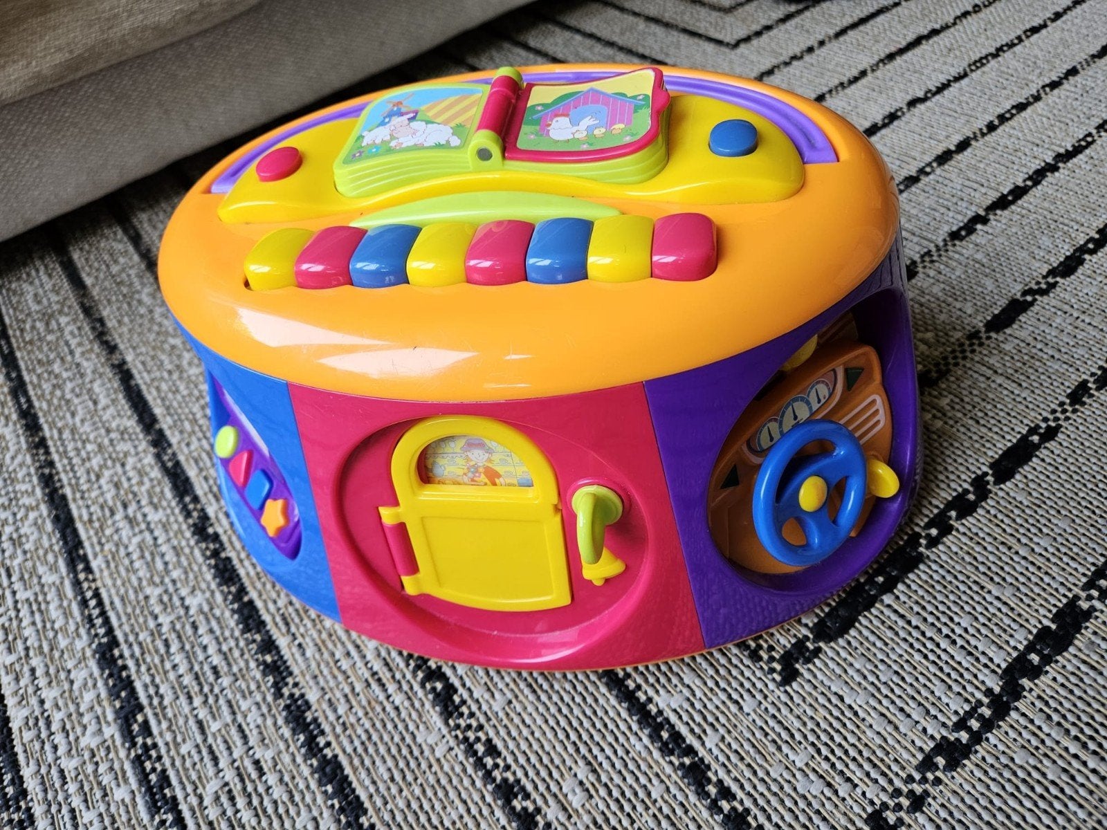 Vtech Baby Speelkubus met Geluid en Licht, Ophalen, Gebruikt, Overige typen, Met licht