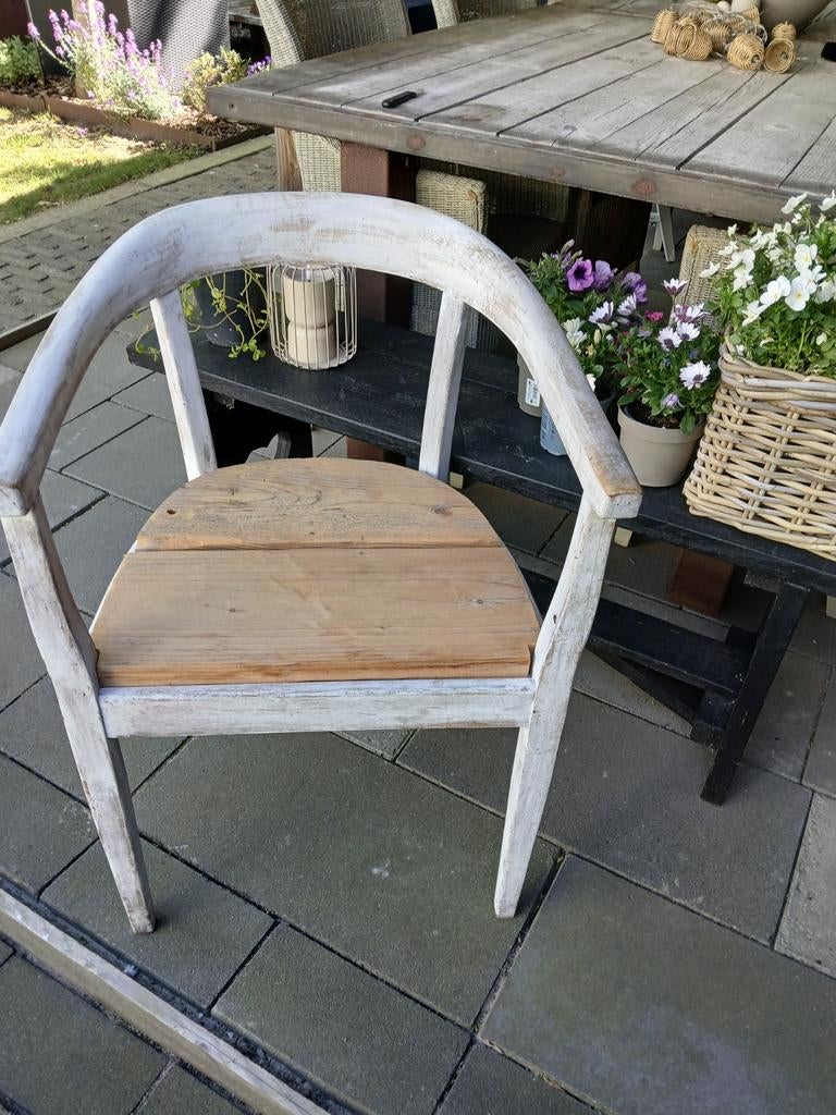 Leuke oude cafe stoel, Ophalen of Verzenden, Gebruikt, Bruin, Eén