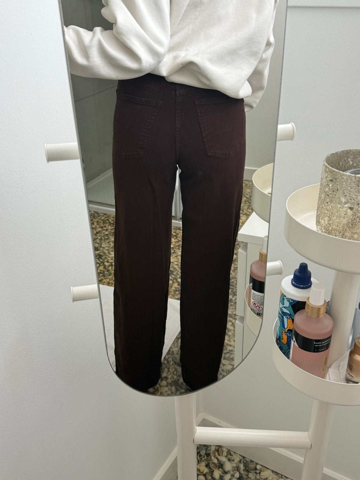Redial Jeans Maat 36 Extra Tall met Veel Stretch, Bruin, Ophalen of Verzenden, Maat 36 (S), Lang