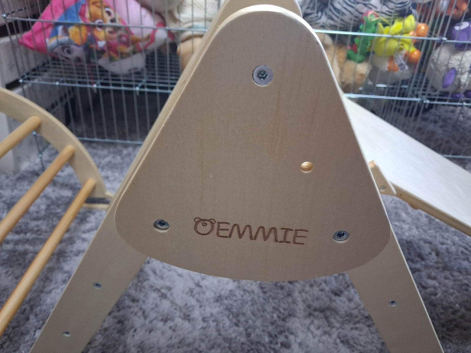 Oemmie Klimtoestel met Glijbaan en Klimboog, Kinderen en Baby's, Ophalen of Verzenden, Gebruikt, Glijbaan
