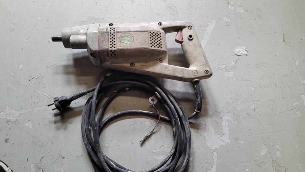 Van der Heem boormachine, Ophalen of Verzenden, Gebruikt, 600 watt of meer, Boormachine