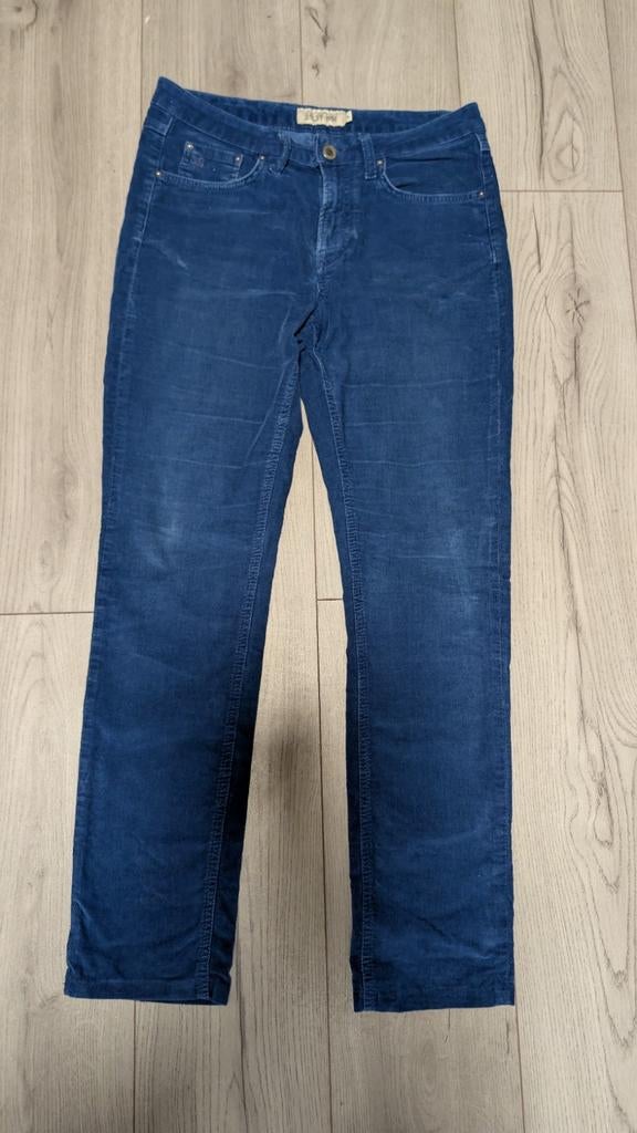 Sissy-Boy velvet straight jeans M, Maat 38/40 (M), Blauw, Sissy-Boy, Ophalen of Verzenden