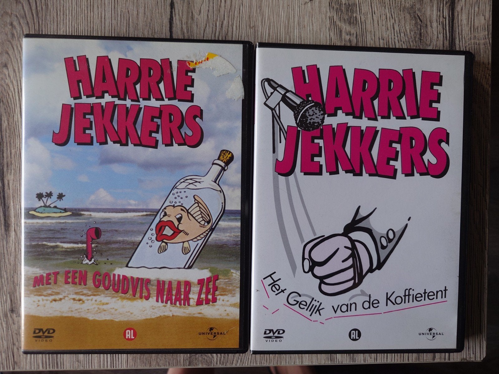 Harrie Jekkers 2x DvDs, Ophalen of Verzenden, Zo goed als nieuw