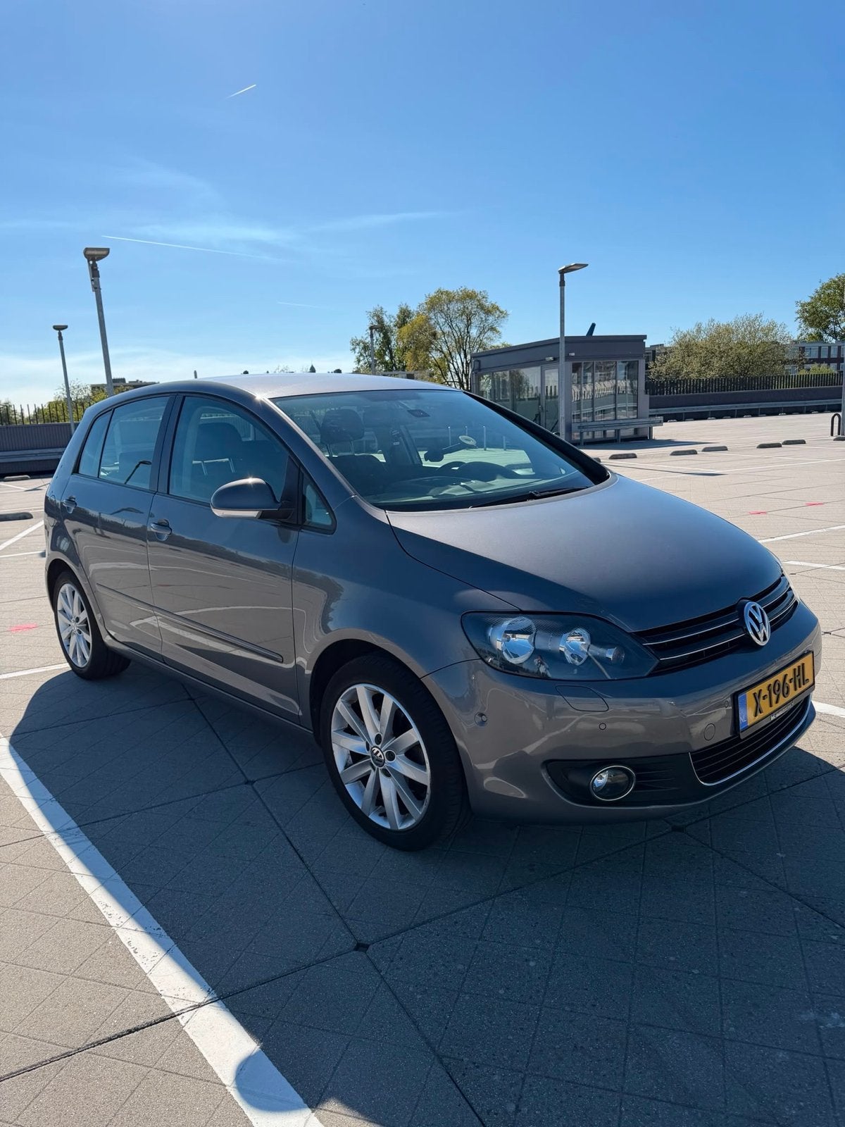 Volkswagen Golf Plus 1.4 TSI 90KW Dsg7 2012 Grijs, Auto's, Zwart, Alcantara, 122 pk, Particulier