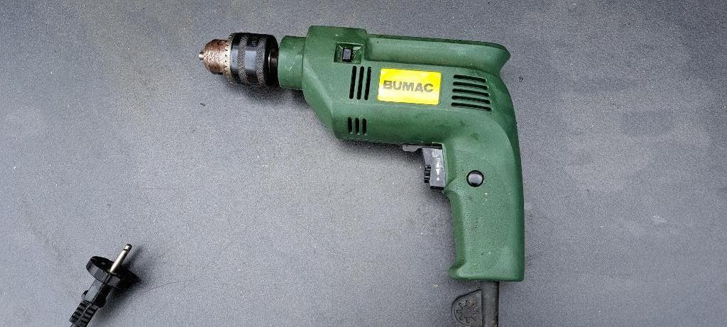 BUMAC elektrische boormachine, Ophalen of Verzenden, Gebruikt, Boormachine