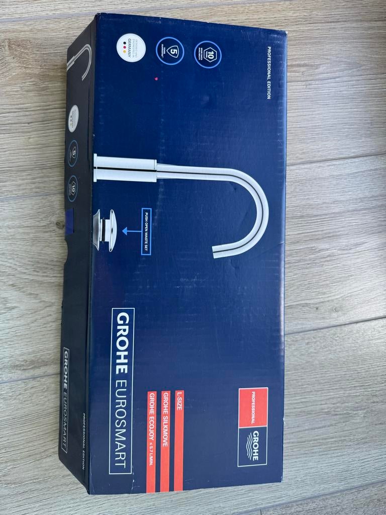 Grohe Eurosmart keukenkraan chroom, Overige typen, Grohe, Ophalen of Verzenden, Metaal