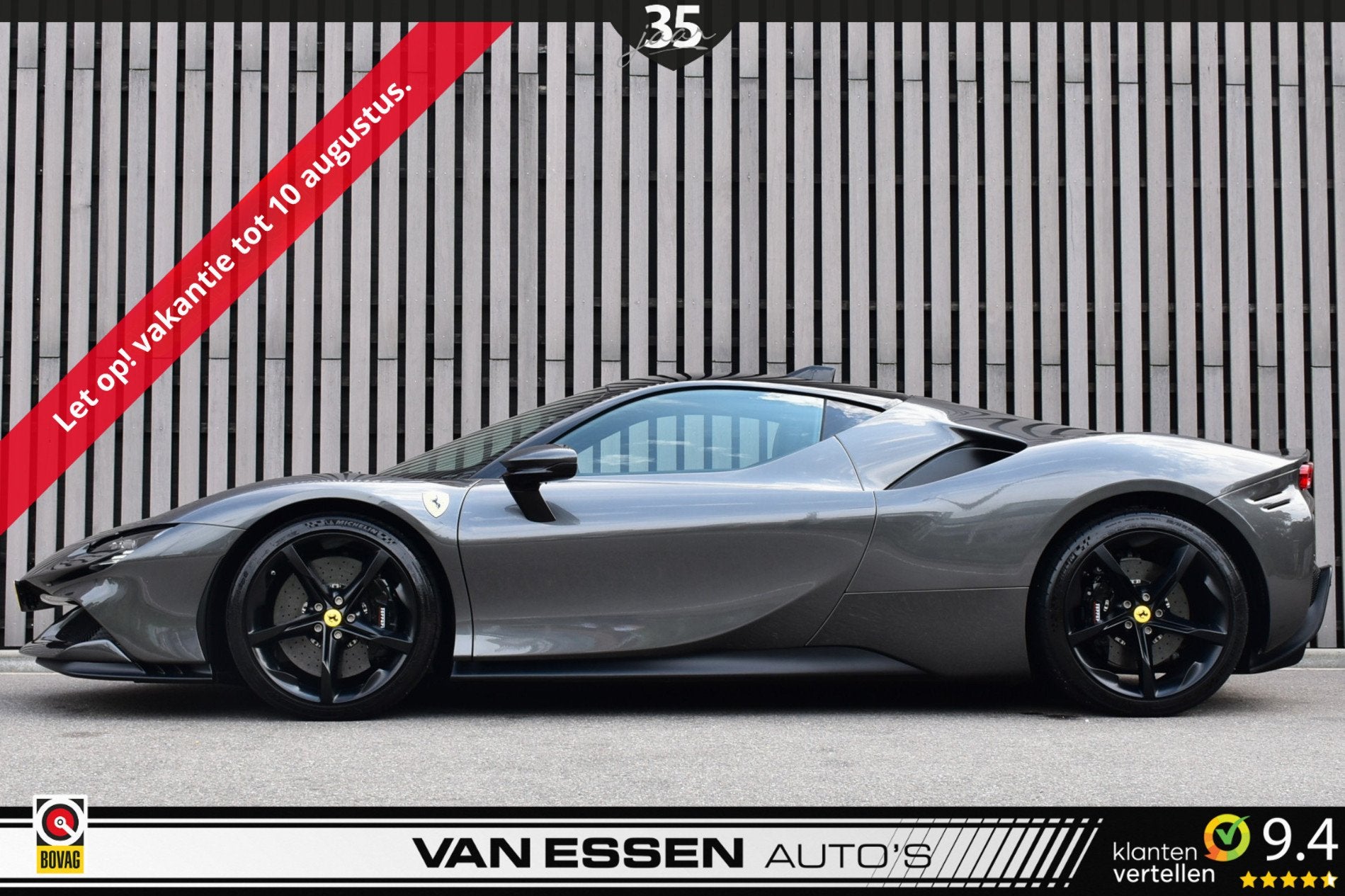Ferrari SF90 Stradale 4.0 V8 |FERRARI WARRANTY| Carbon Racin, Auto's, Ferrari, Automaat, 7 kWh, Origineel Nederlands, Bedrijf