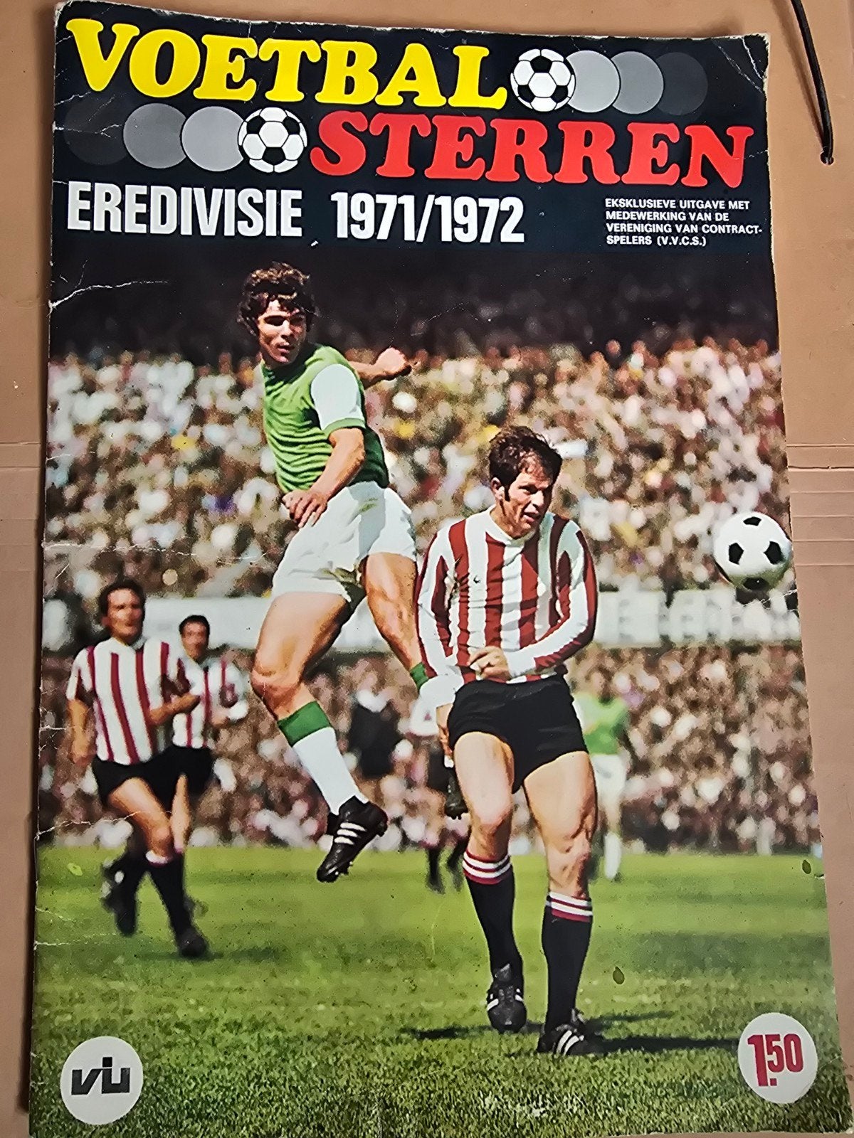 Voetbalsterren Eredivisie 1971/1972 Plaatjesalbum, Verzenden, Gebruikt, Ajax, Boek of Tijdschrift