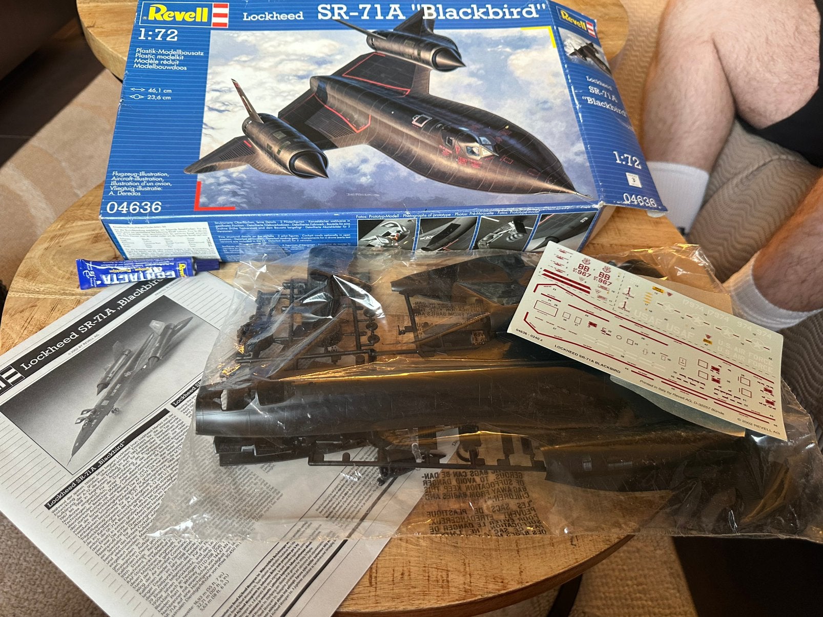 Revell Lockheed SR-71A "Blackbird" modelbouwkit 1:72, 1:72 tot 1:144, Revell, Nieuw, Ophalen of Verzenden