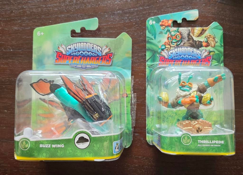 Skylanders superchargers thrillipede en buzz wing, Avontuur en Actie, 2 spelers, Ophalen of Verzenden, Zo goed als nieuw