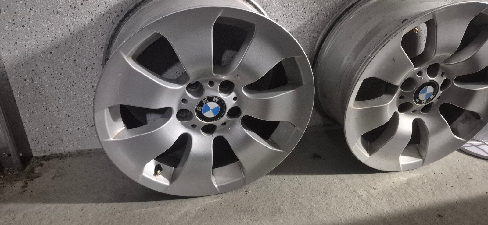 BMW 18 inch velgen met 2 banden, Ophalen