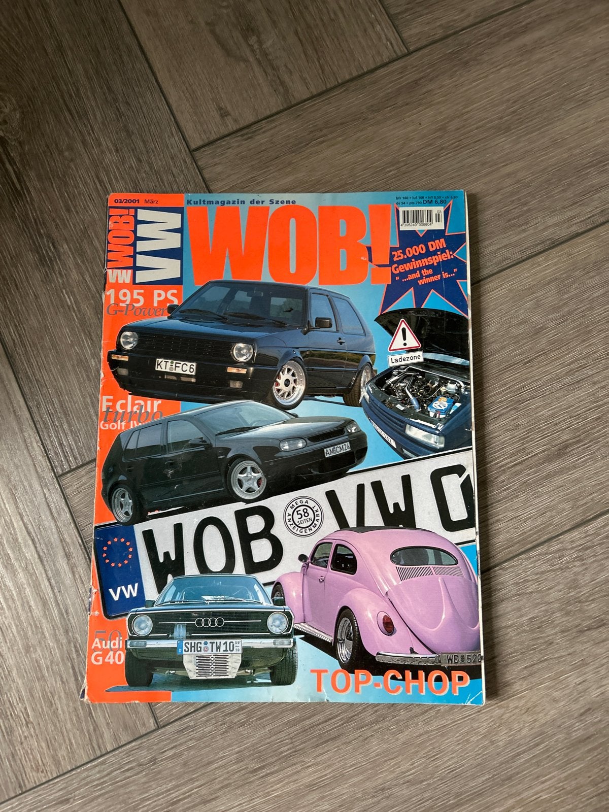 WOB! Kultmagazin der Szene - Maart 2001, Ophalen, Gelezen, Volkswagen