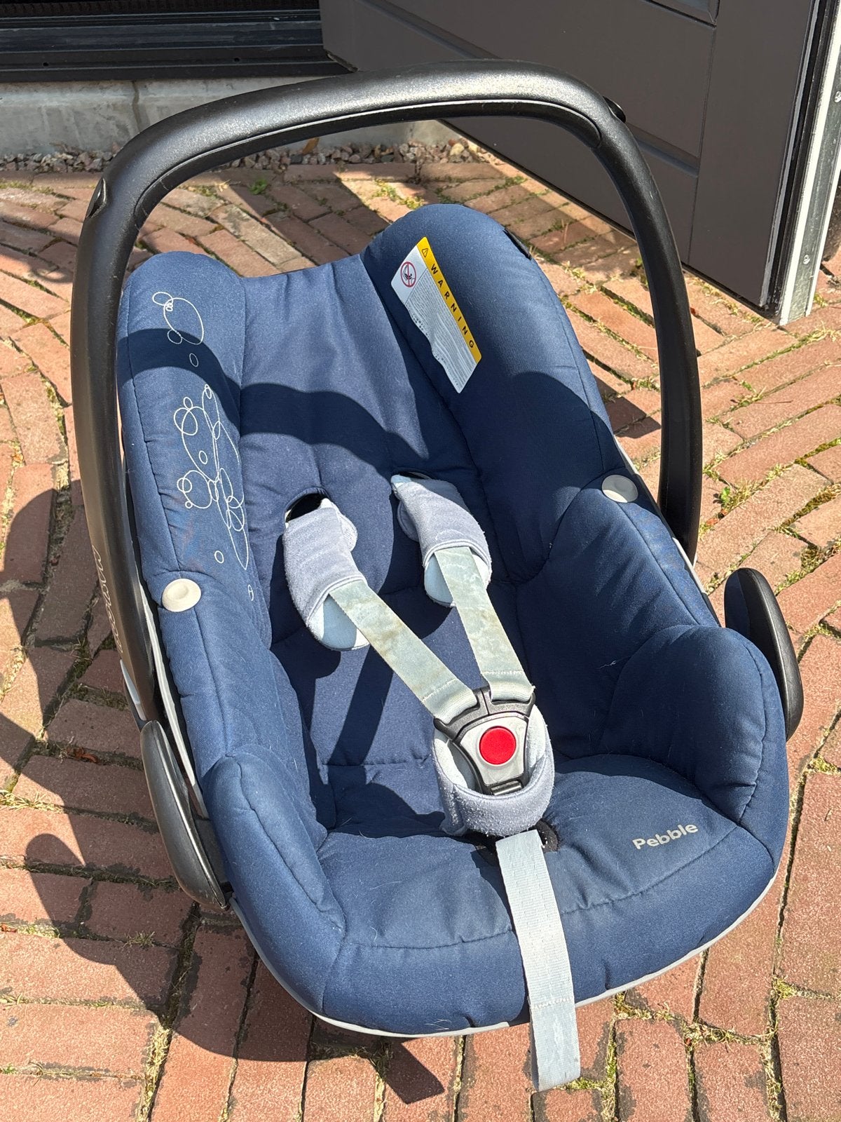 Maxi-Cosi Pebble met FamilyFix Isofix base + spiegel, Kinderen en Baby's, Autostoeltjes, Ophalen, Gebruikt, Zijbescherming, Isofix