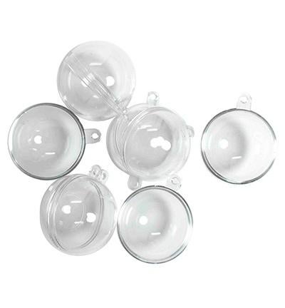 Joy! Crafts transparante bollen Ø 3 cm 5 stuks 6211/0001, ., Nieuw, Ophalen of Verzenden, Kunststof