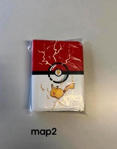 Foto 5 van pokemon map plus blik met 221 kaarten