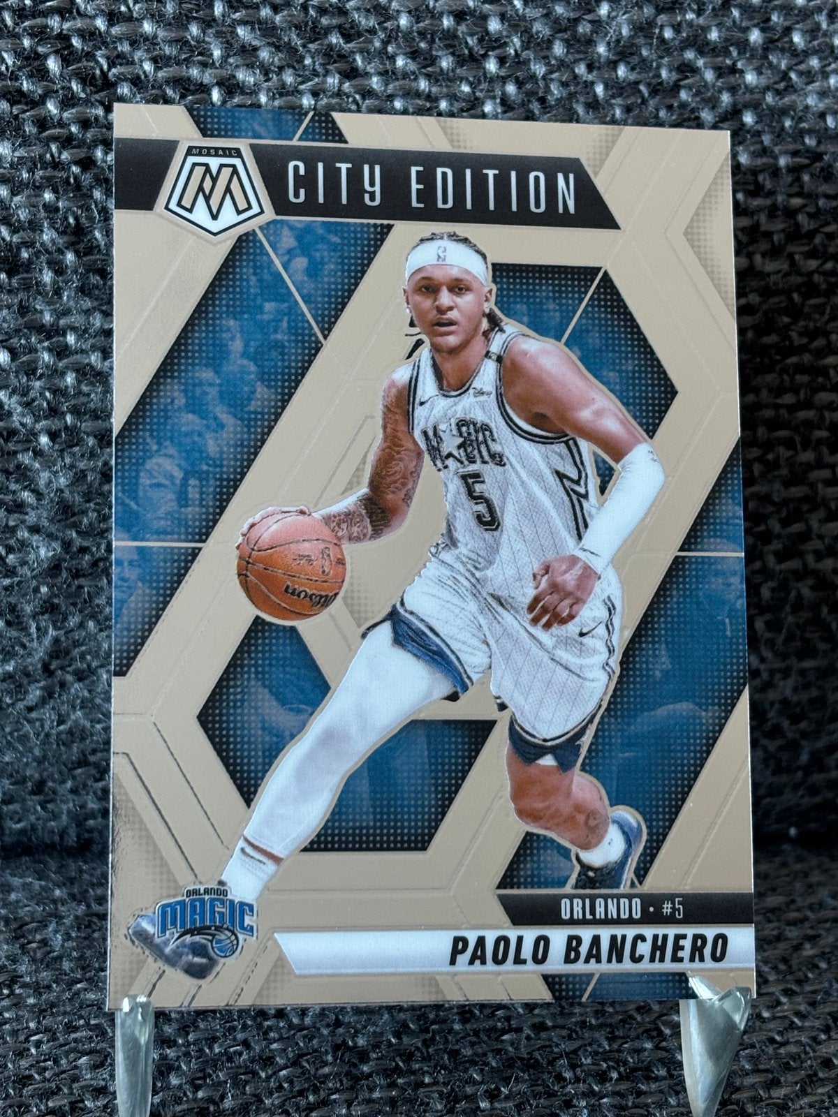 Paolo Banchero Orlando Magic Panini NBA basketball card city, Ophalen of Verzenden, Nieuw, Plaatje