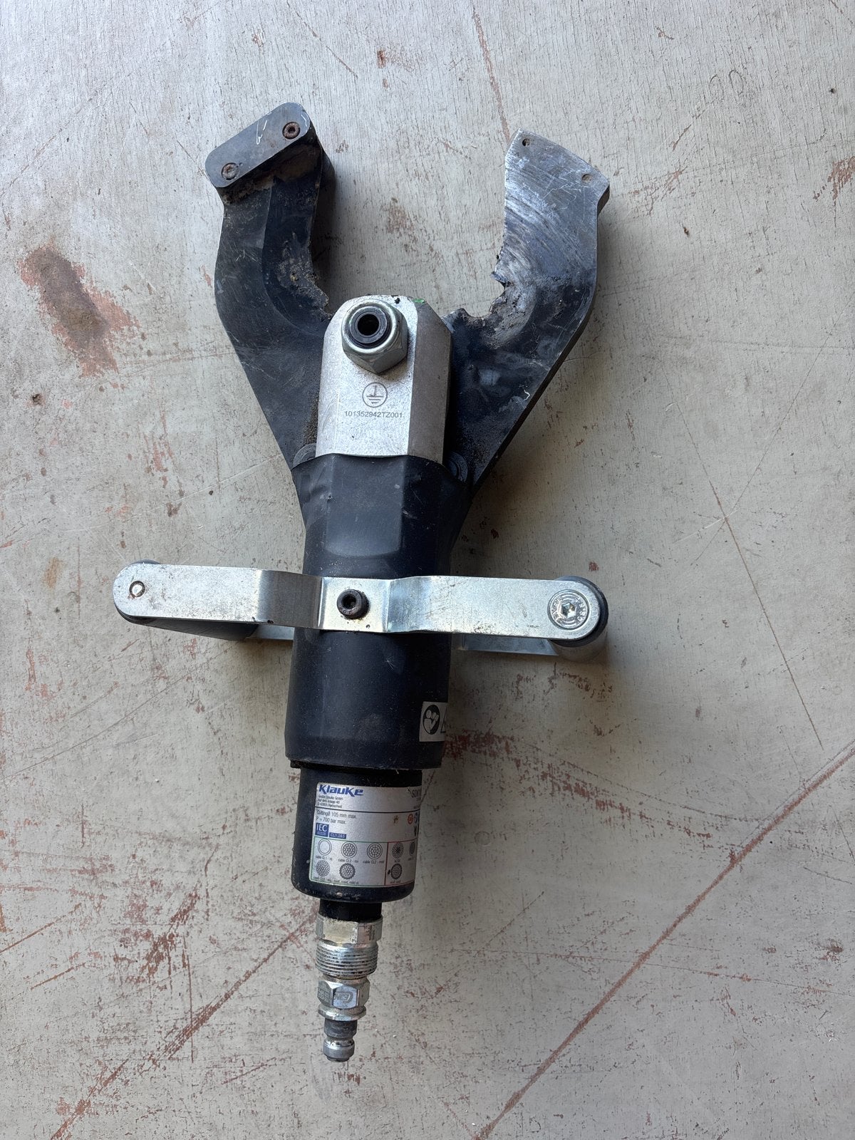 Hydraulische Schaarkop SDK105 voor kabelknippen, Ophalen, Gebruikt, Snijgereedschap, Overige merken