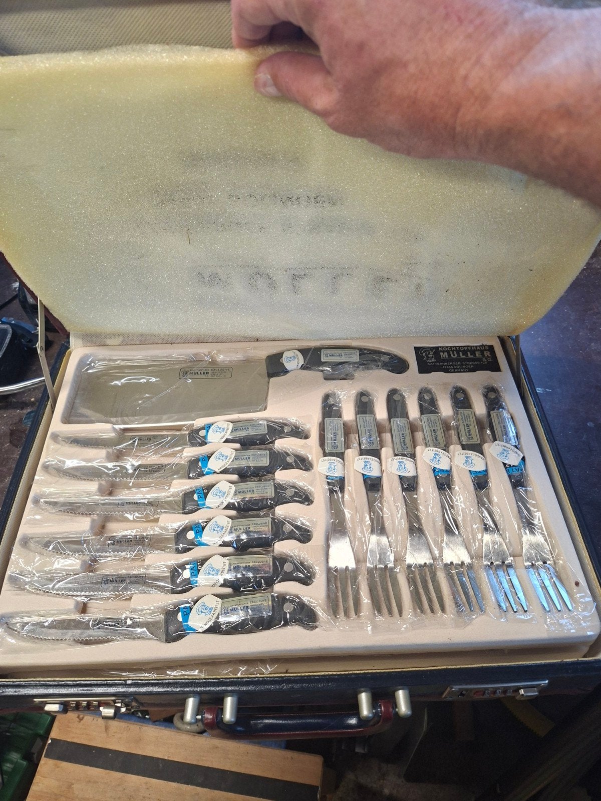 Muller Bestek / Messen Set - Compleet en Nieuw, Ophalen of Verzenden