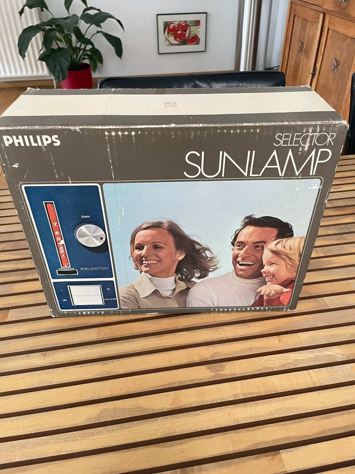Philips HP3110 selector hoogtezon, Ophalen of Verzenden, Gebruikt, Zonnebank enkelzijdig, Minder dan 10 lampen