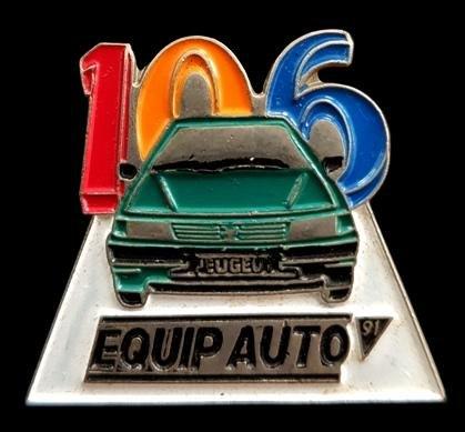 Peugeot 106- Equip Auto pin, Verzenden, Nieuw, Transport, Speldje of Pin