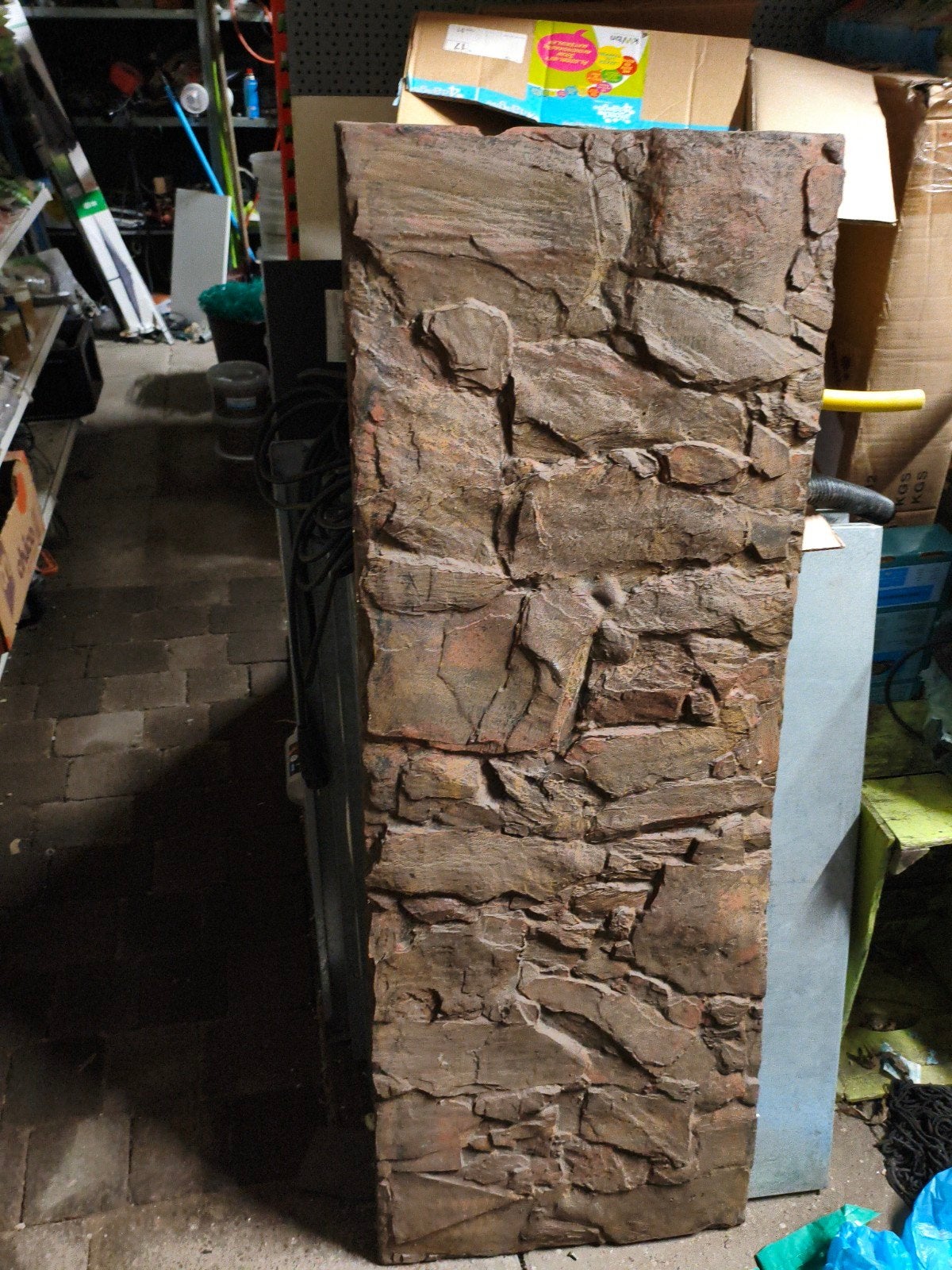 3d achterwand 145 lang, Dieren en Toebehoren, Ophalen, Nieuw, Plant(en), Steen of Hout